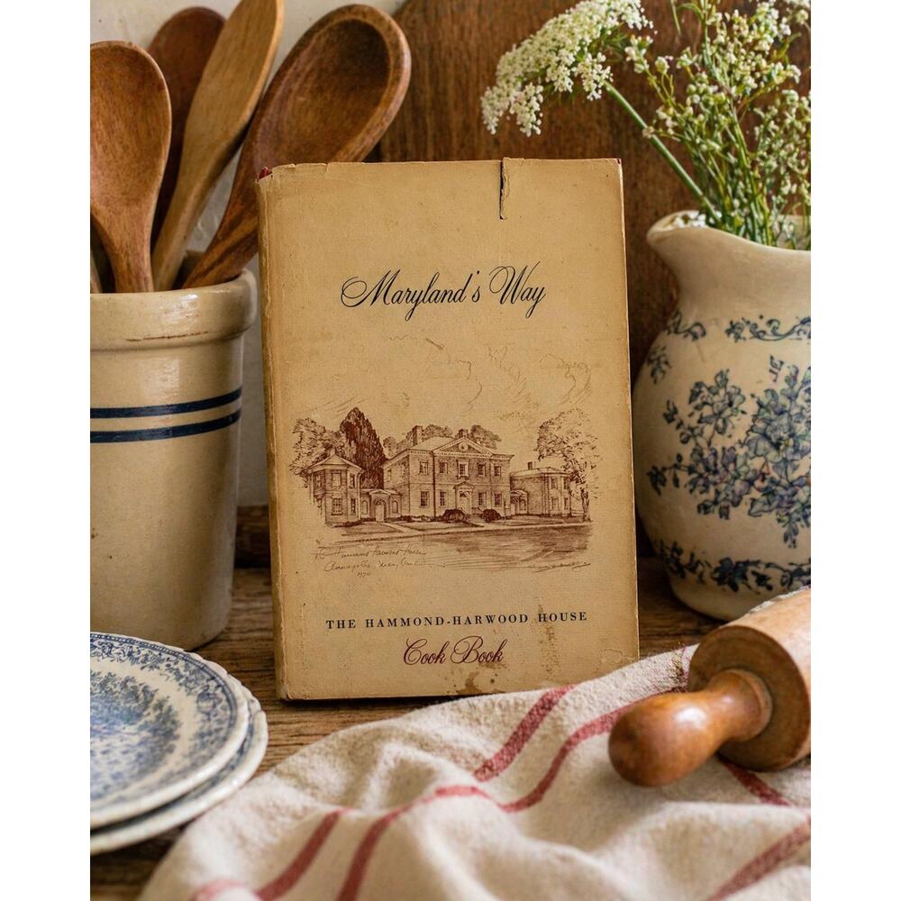 Vintage 1966 Maryland Cook Book Annapolis Regional Cookbook